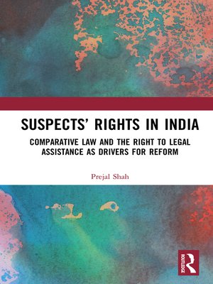 cover image of Suspects' Rights in India